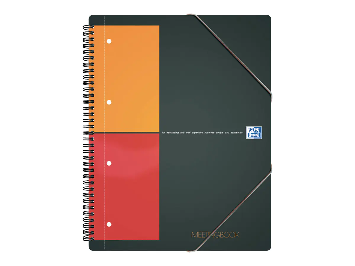 Hamelin Oxford International - Meetingbuch - drahtkammgebunden - A5 (148 x 210 mm) 100102104