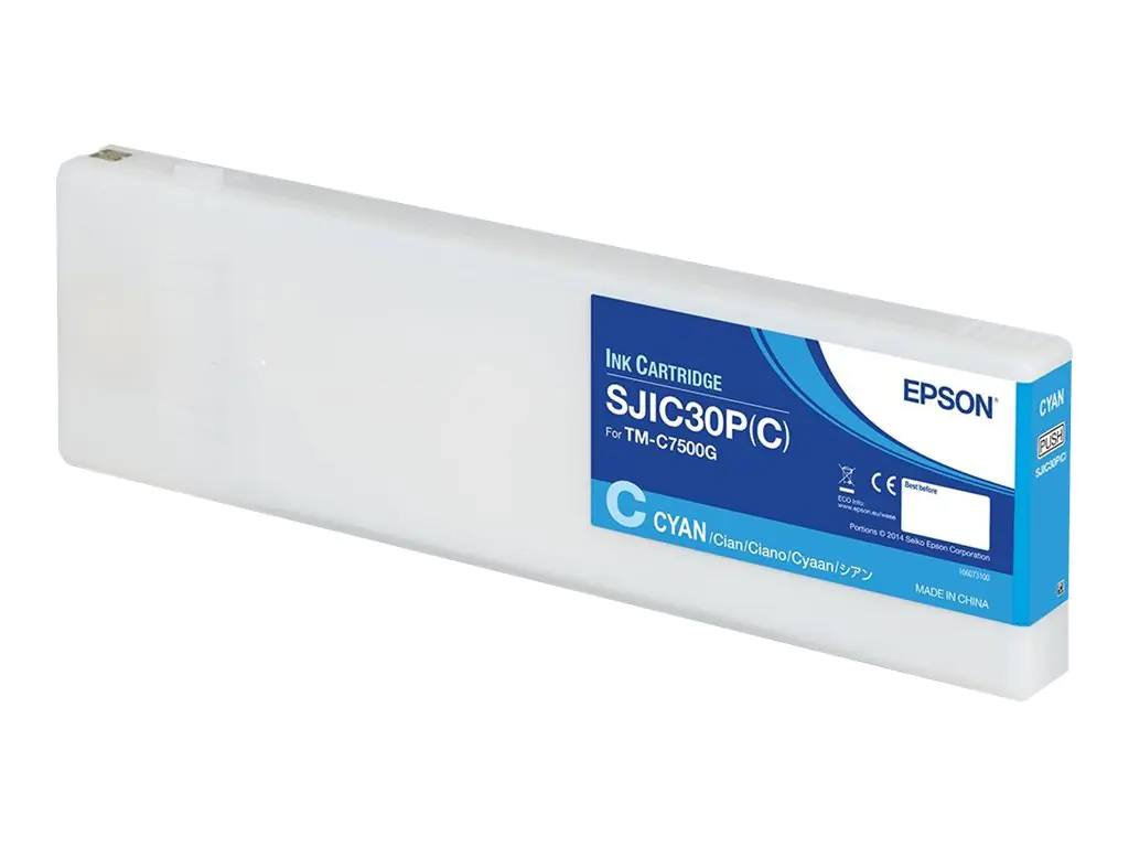 Epson SJIC30P(C) - 294.3 ml - Cyan - Original - Tintenpatrone - für ColorWorks TM-C7500G
