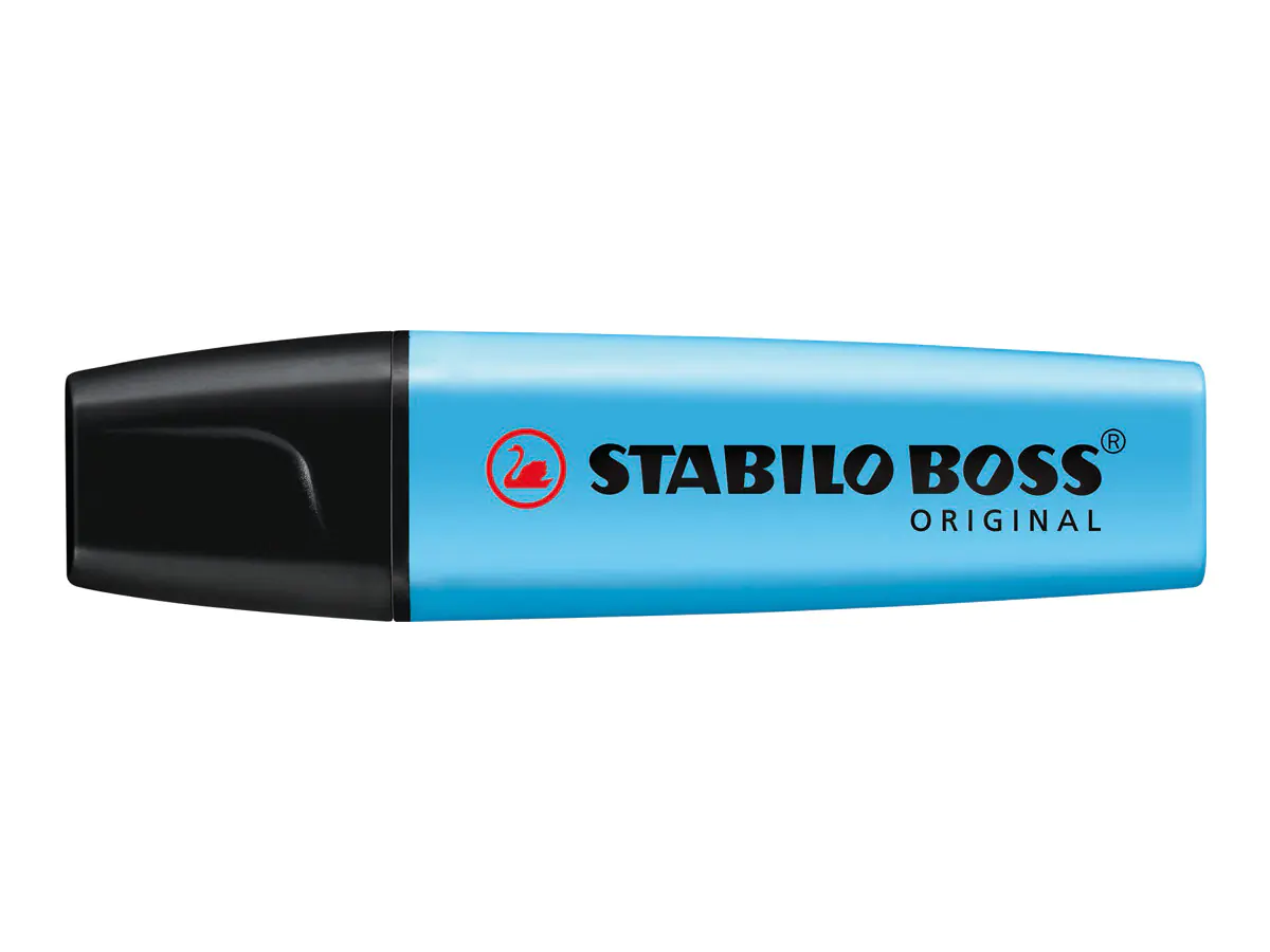 STABILO BOSS ORIGINAL - Textmarker - Blau fluoreszierend 70/31