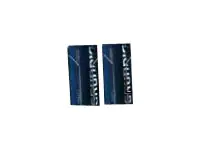 Kerkmann Fach für Lesematerial - 9.9 x 21 cm - Aluminium / Silber (Packung mit 2) 6941