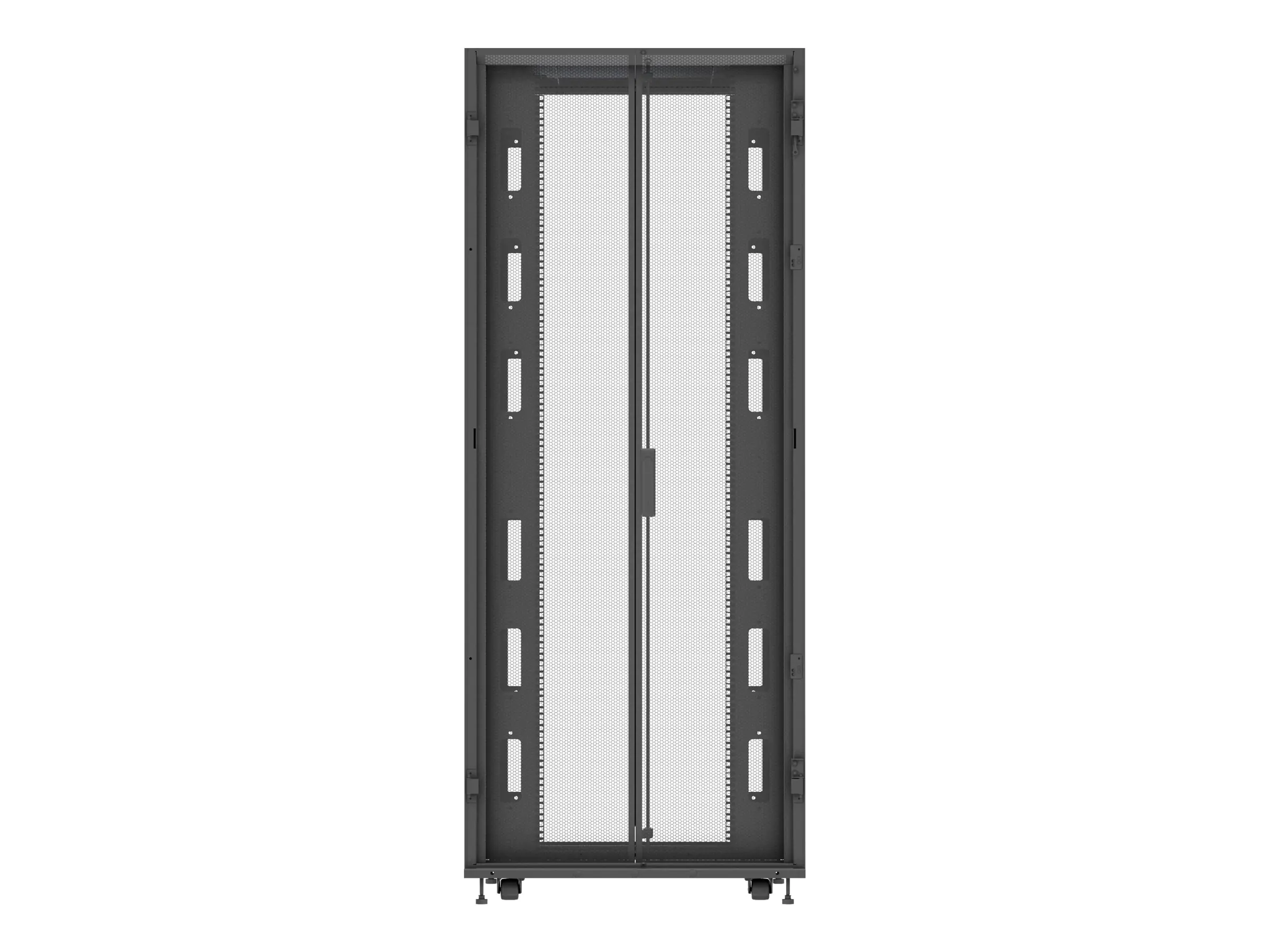 Vertiv VR - Schrank Netzwerkschrank - Schwarz, RAL 7021 - 42HE - 48.3 cm (19")