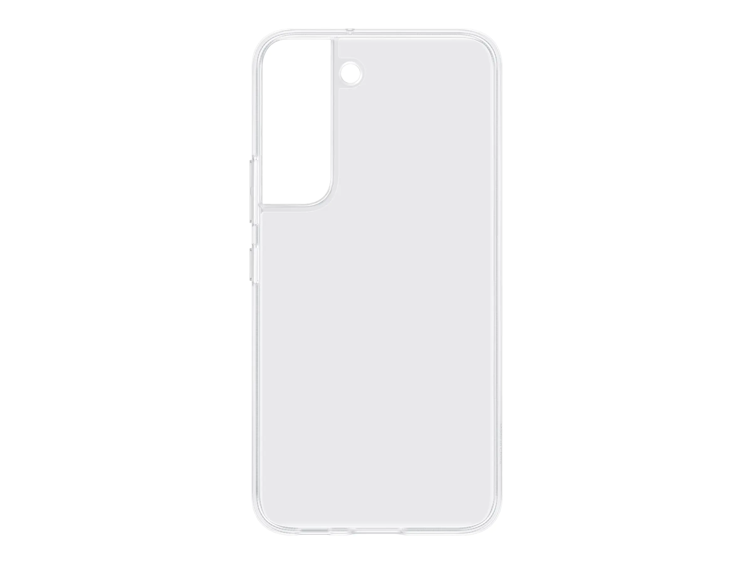 Samsung EF-QS906 - Hintere Abdeckung für Mobiltelefon - Polycarbonat, Thermoplastisches Polyurethan (TPU) - durchsichtig - für Galaxy S22+