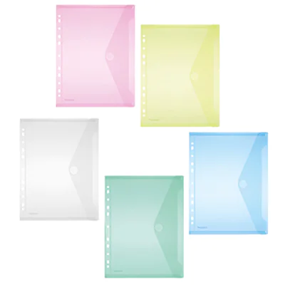 FolderSys Sammelhülle DIN A4 sort 10 St. 40106-94