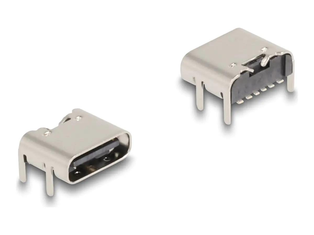 Delock Strom-/Datenanschluss - 6-poliger USB-C (W)