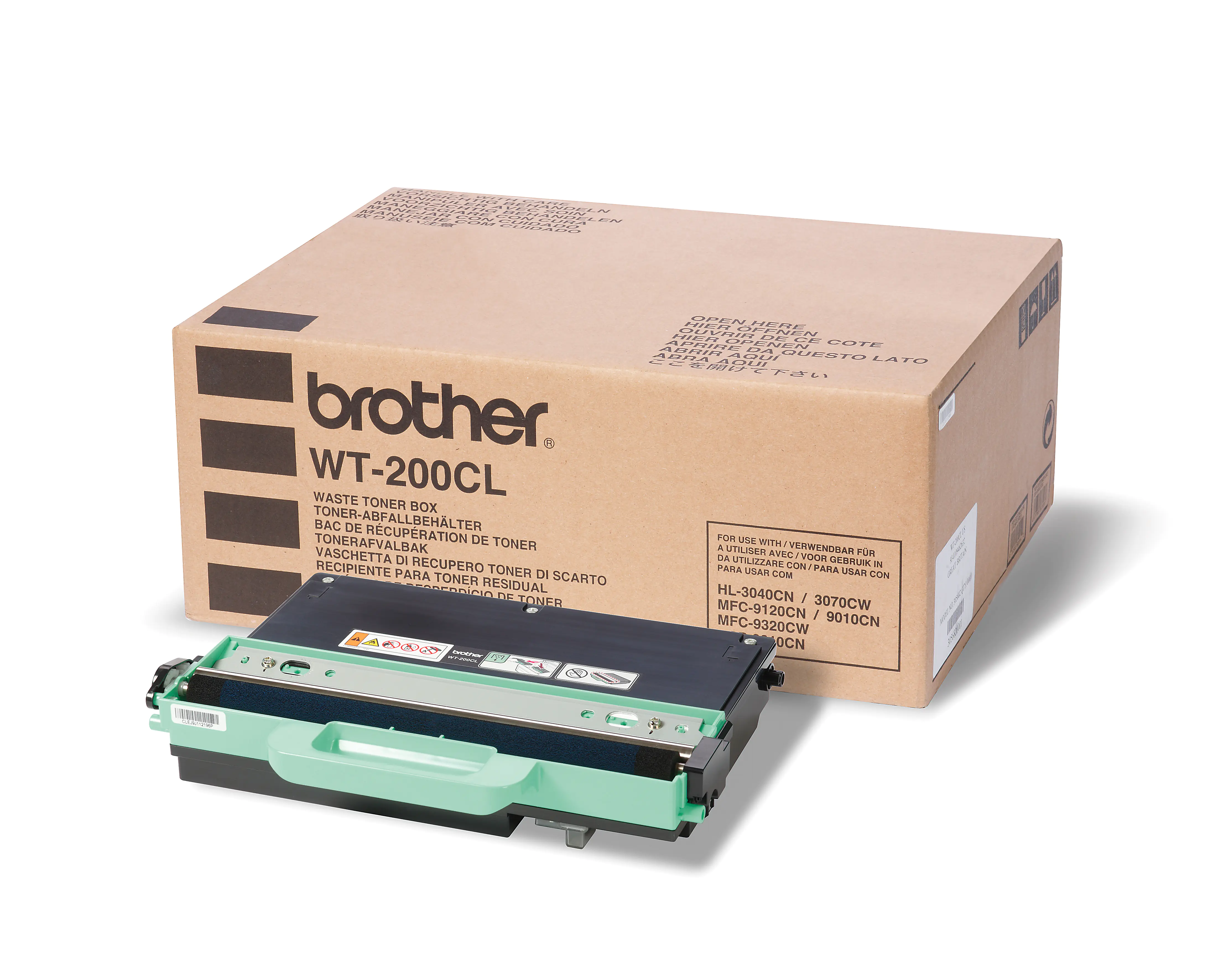 Brother WT200CL - Tonersammler - für Brother DCP-9010, HL-3040, 3045, 3070, 3075, MFC-9010, 9120, 9125, 9320, 9325