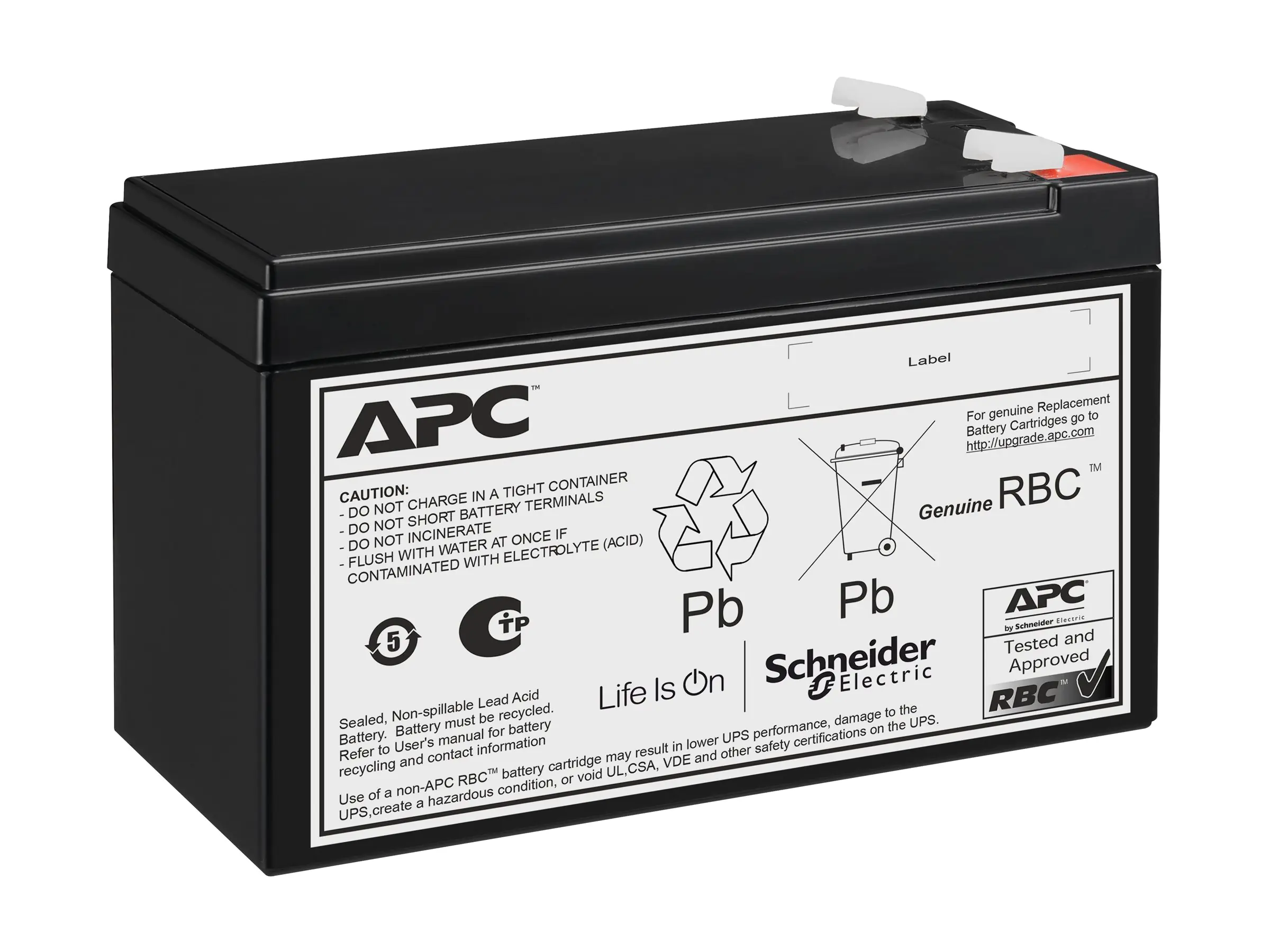 APC - USV-Akku - VRLA - 1 x Batterie - Bleisäure - 7 Ah - 0U