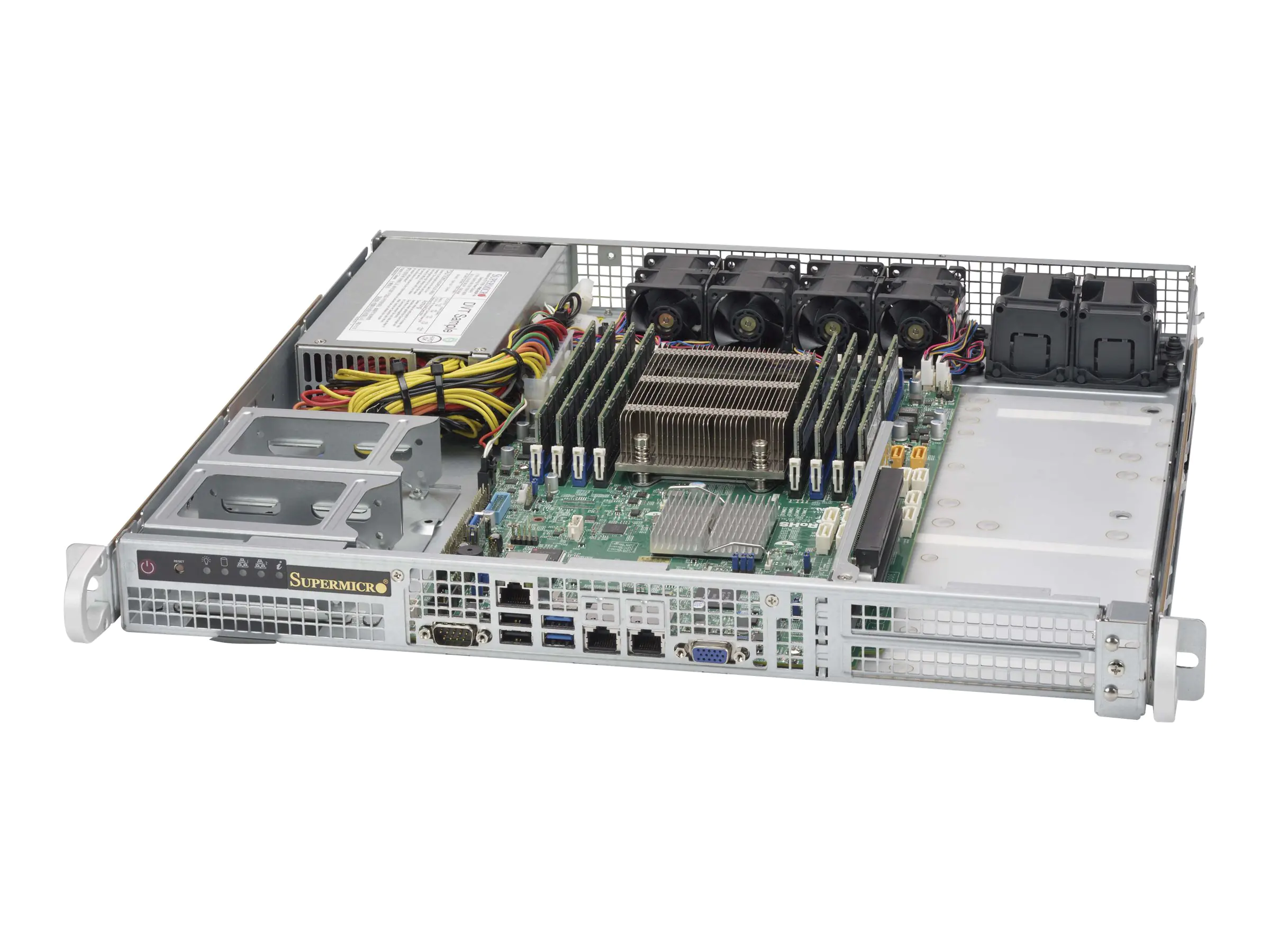 Supermicro SC515 505 - Rack-Montage - 1U - Erweitertes ATX 500 Watt