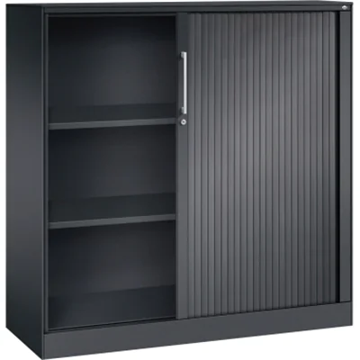 C+P Aktenschrank 143031000S10075 3OH 1310x1200x435mm sgr/sgr