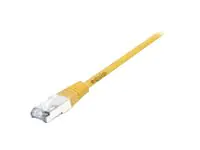 equip Pro - Patch-Kabel - RJ-45 (M) zu RJ-45 (M) - 1 m - SFTP - CAT 6a - halogenfrei, geformt, verseilt - orange