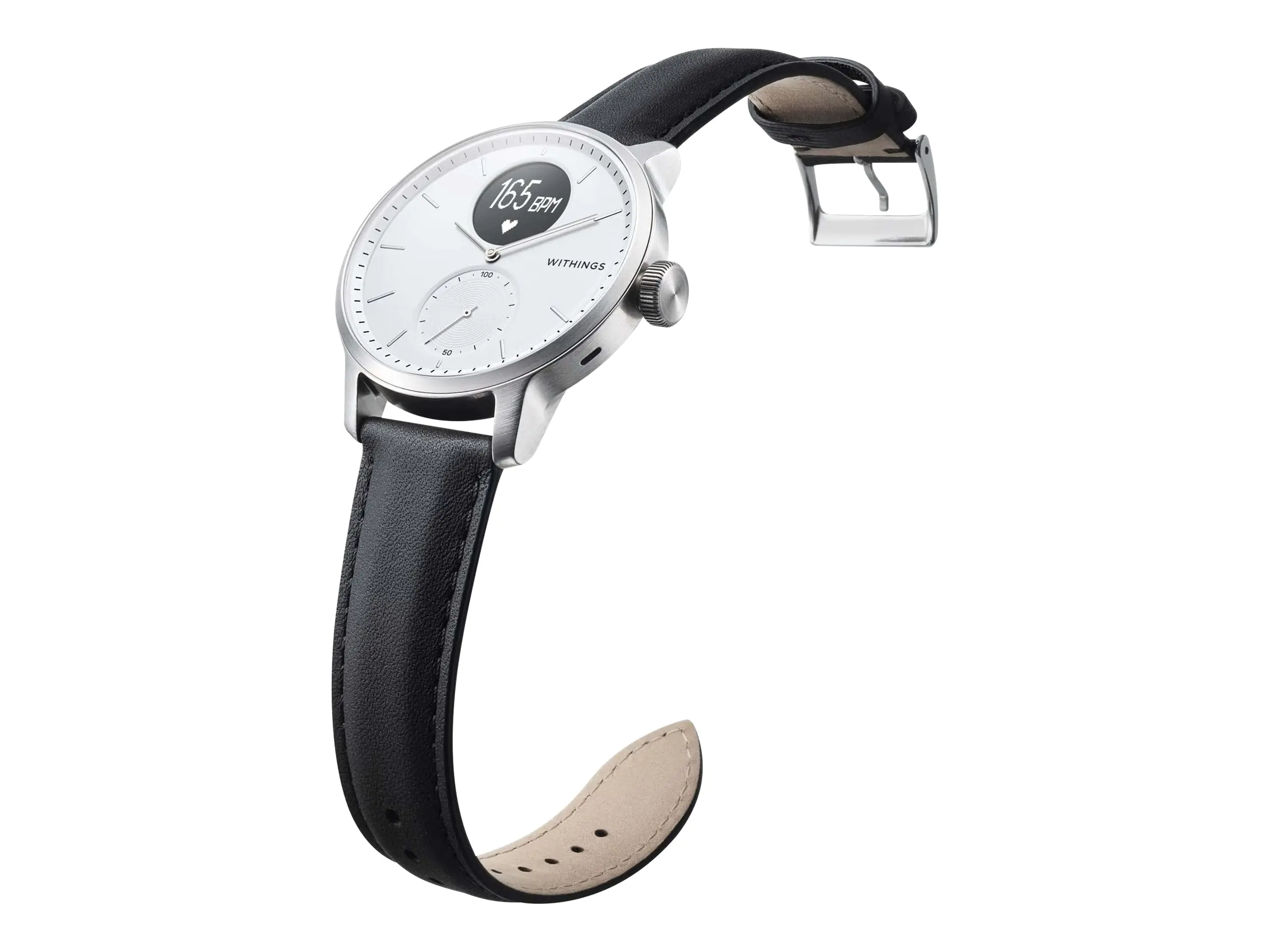 Withings ScanWatch - 38 mm - Edelstahl - Aktivitätsmesser mit Band