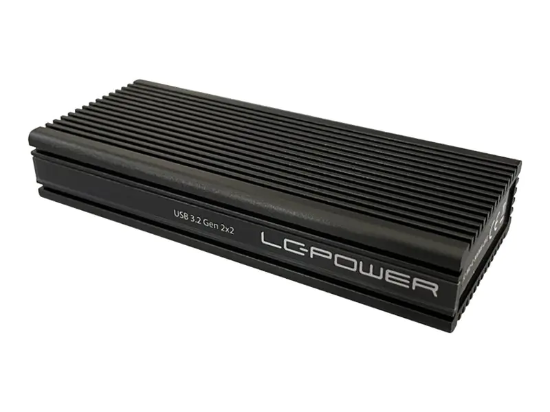 LC-Power LC-M2-C-NVME-2X2 - Speichergehäuse - M.2 - M.2 NVMe Card - USB 3.2 (Gen 2x2)