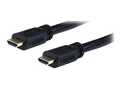 equip - HDMI-Kabel mit Ethernet - HDMI männlich zu HDMI männlich - 5 m - abgeschirmt - Schwarz - geformt, 4K Unterstützung