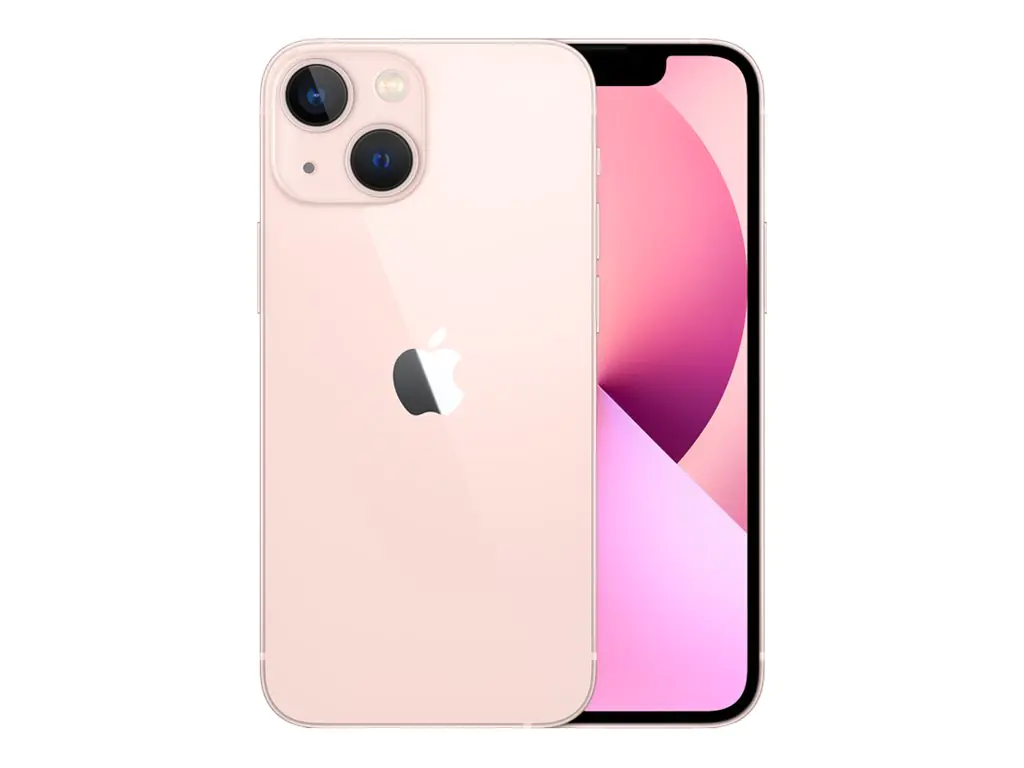 Apple iPhone 13 mini - 5G Smartphone - Dual-SIM / Interner Speicher 256 GB - OLED-Display - 5.4" - 2340 x 1080 Pixel - 2 x Rückkamera 12 MP, 12 MP - front camera 12 MP - pink