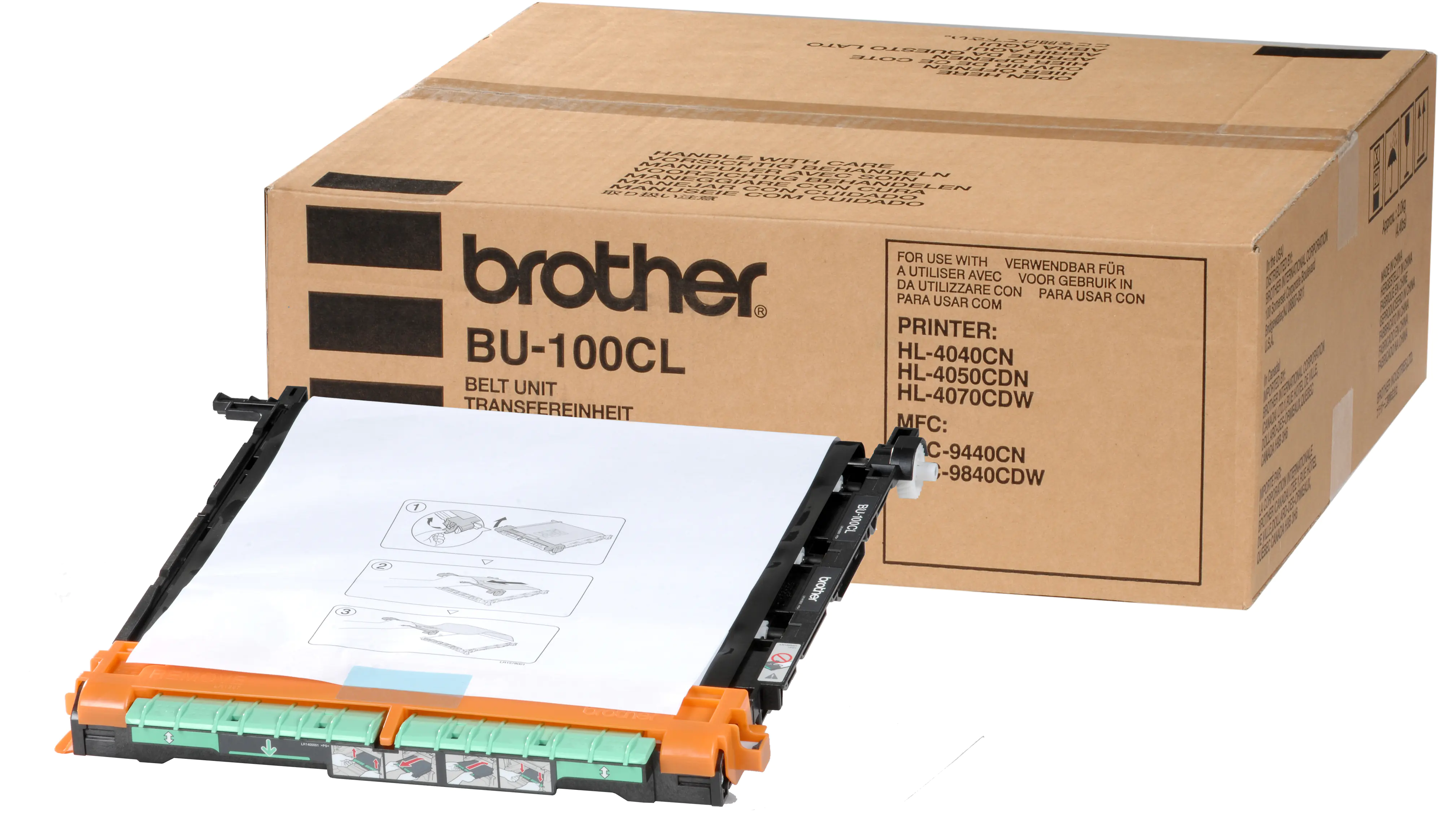 Brother BU100CL - Druckriemensatz - für Brother DCP-9040, 9042, 9045, HL-4040, 4050, 4070, MFC-9440, 9450, 9840