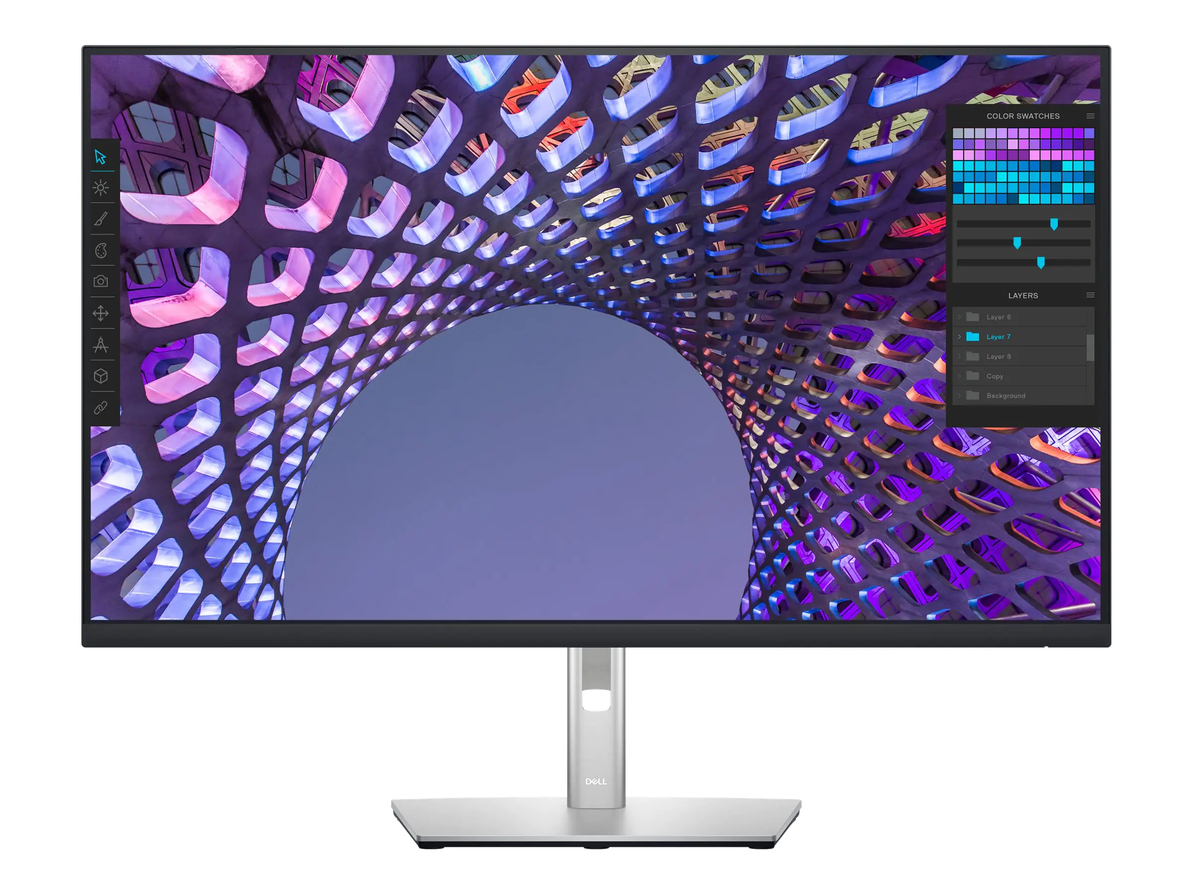Dell P3223QE - LED-Monitor - 80.001 cm (31.5") - 3840 x 2160 4K @ 60 Hz - IPS - 350 cd/m² - 1000:1 - 5 ms - HDMI, DisplayPort, USB-C - TAA-konform - mit 3 Jahre erweiterter Austauschservice und beschränkte Hardware-Garantie