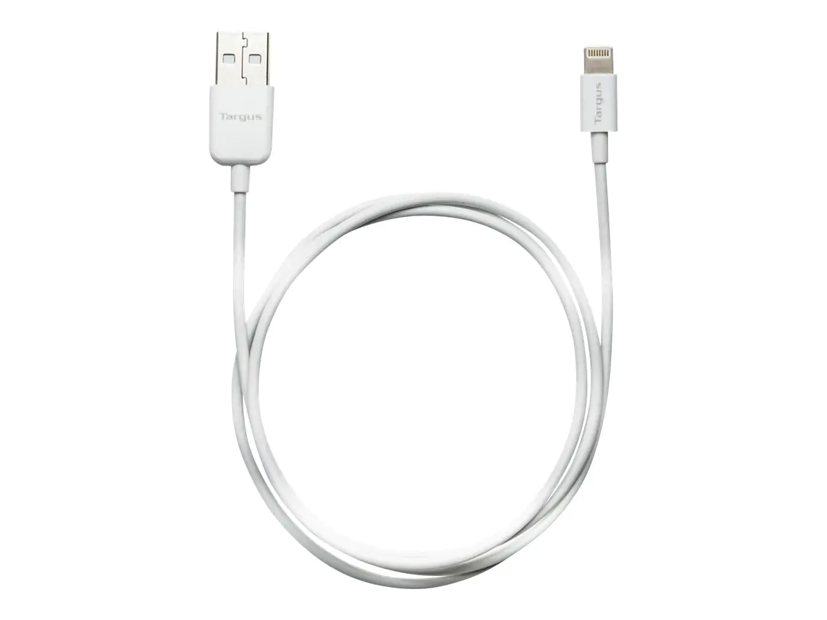 Targus - Lightning-Kabel - Lightning männlich zu USB männlich - 1 m - weiß