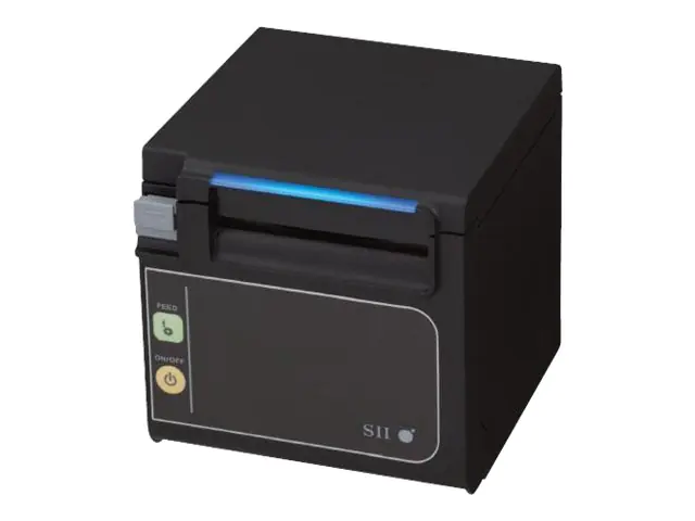 Seiko Instruments RP-E11 - Belegdrucker - Thermozeile - 8 cm Rolle - 203 dpi - bis zu 350 mm/Sek. - LAN - Cutter - Schwarz