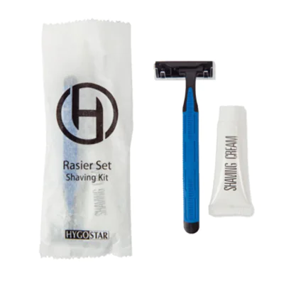 HYGOSTAR Rasierer Einweg Rasiercreme 3fach PET 50 St./Pack.
