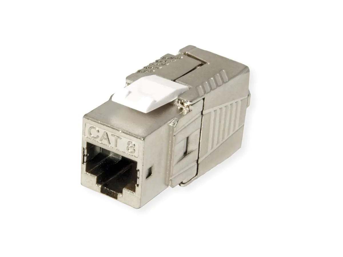 ROLINE Modulare Eingabe - CAT 8 - STP - RJ-45