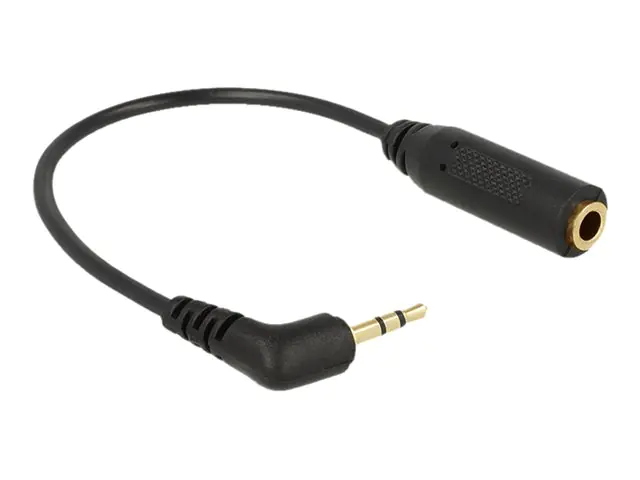 Delock Kopfhöreradapter - 4-poliger Mini-Stecker