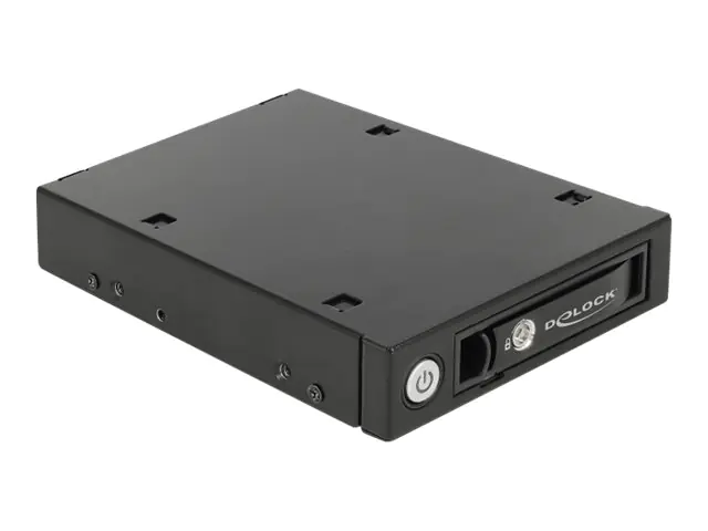 Delock - Mobiles Speicher-Rack - 2.5" (6.4 cm) - Schwarz