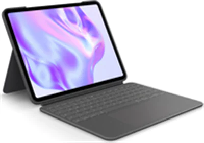 Logitech Combo Touch - Tastatur und Foliohülle - mit Trackpad - hinterleuchtet - Apple Smart connector - QWERTZ - Deutsch - Graphite - für Apple 13-inch iPad Pro (M4)