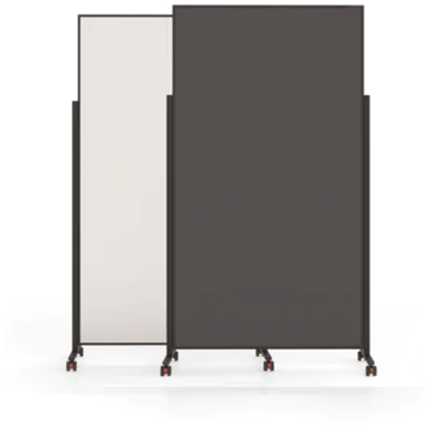 magnetoplan® Moderationstafel Design VarioPin Maße der Oberfläche: 100 x 180 cm (B x H) Stahl weiß