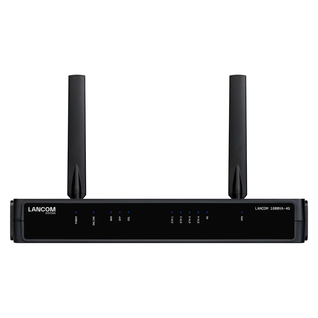 Lancom 1800VA-4G - Router - DSL-Modem 4-Port-Switch 62150