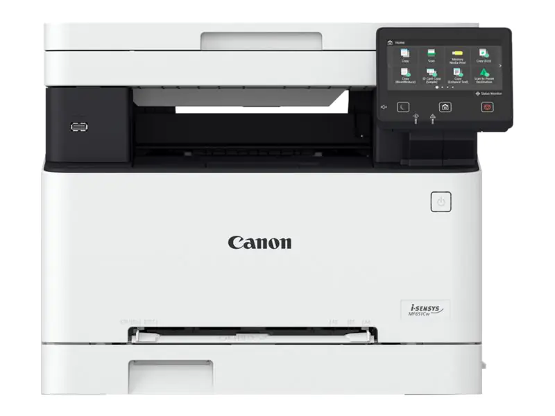 Canon i-SENSYS MF651Cw - Multifunktionsdrucker - Farbe - Laser - A4 (210 x 297 mm), Legal (216 x 356 mm) (Original) - A4/Legal (Medien) - bis zu 18 Seiten/Min. (Kopieren) - bis zu 18 Seiten/Min. (Drucken) - 250 Blatt - USB 2.0, Gigabit LAN, Wi-Fi(n), USB-