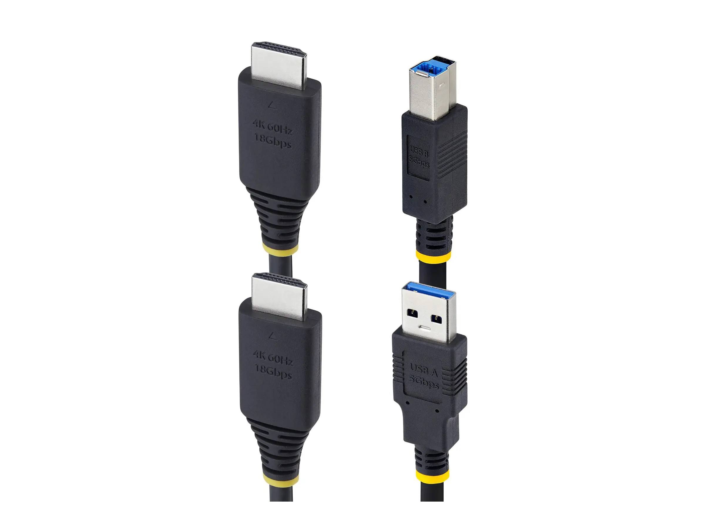 StarTech.com 6ft (1.8m) HDMI and USB 5Gbps KVM Cable - Tastatur- / Video- / Maus- (KVM-)