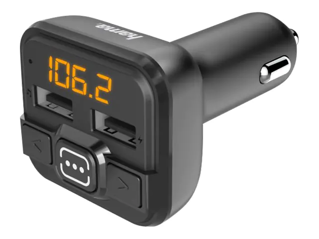 Hama - UKW-Sender/Netzteil für Handy, Tablet - Schwarz