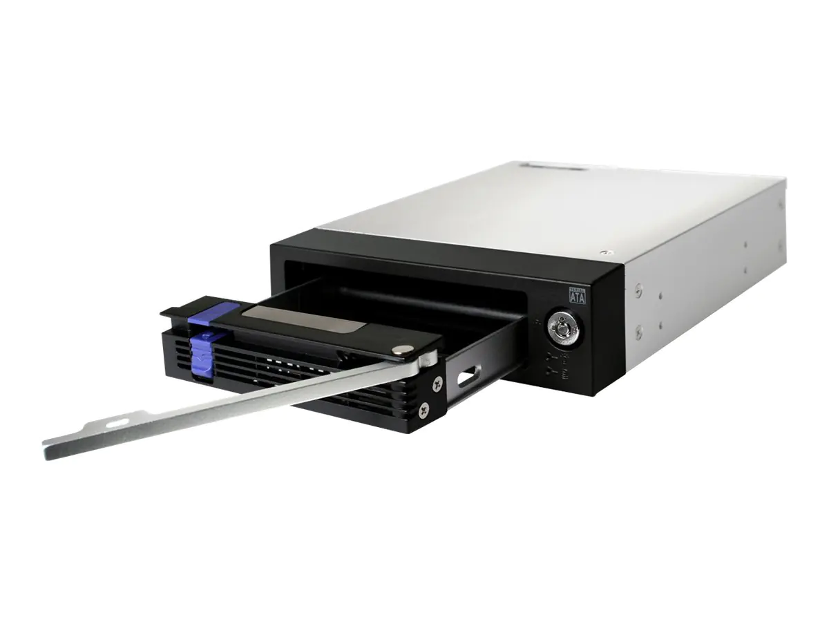 Cremax ICY Dock MB876SK-B - Mobiles Speicher-Rack mit Lüfter - 3.5" (8.9 cm) - Schwarz