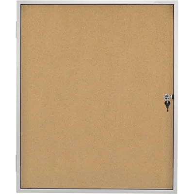 magnetoplan Schaukasten SP 1215124 87x75cm 6xDIN A4 Aluminium br