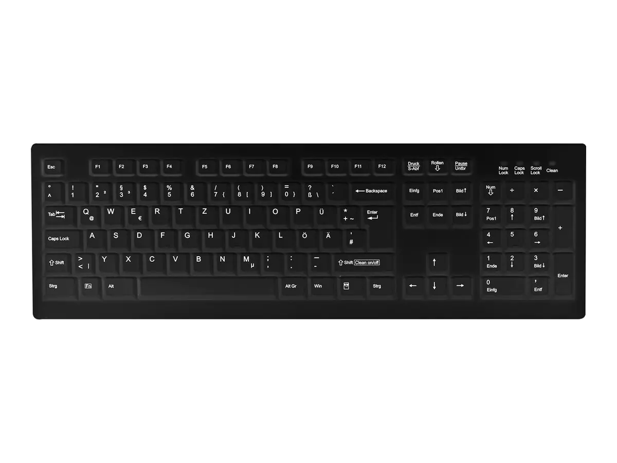 Active Key MedicalKey AK-C8100 - Tastatur - komplett versiegelt, IP68