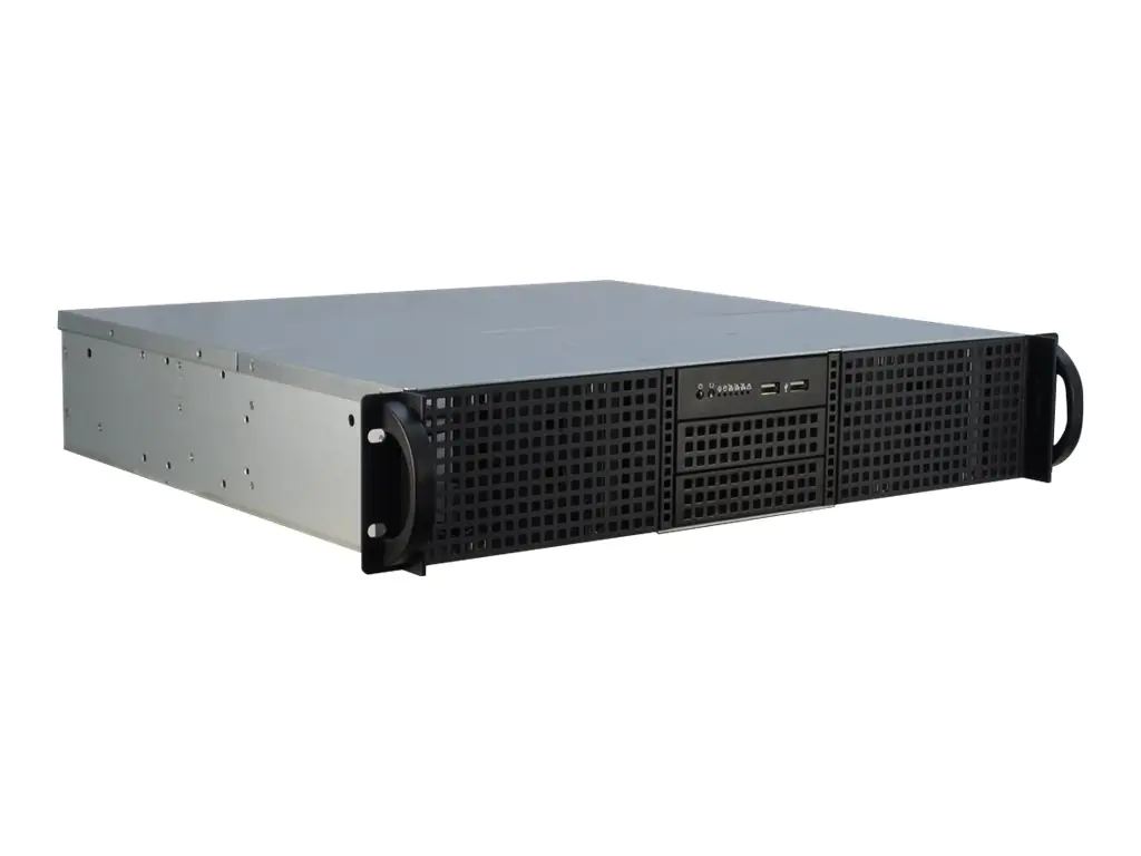 Inter-Tech IPC 2U-20240 - Rack-Montage - 2U - ATX - keine Spannungsversorgung - USB