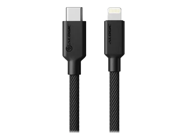 ALOGIC Elements Pro - Lightning-Kabel - 24 pin USB-C männlich zu Lightning männlich - 2 m - Schwarz