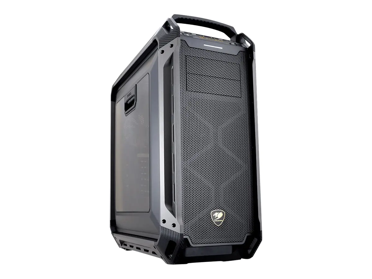 Cougar Panzer MAX - Tower - Erweitertes ATX - ohne Netzteil (ATX / PS/2) - Metallic - USB/Audio