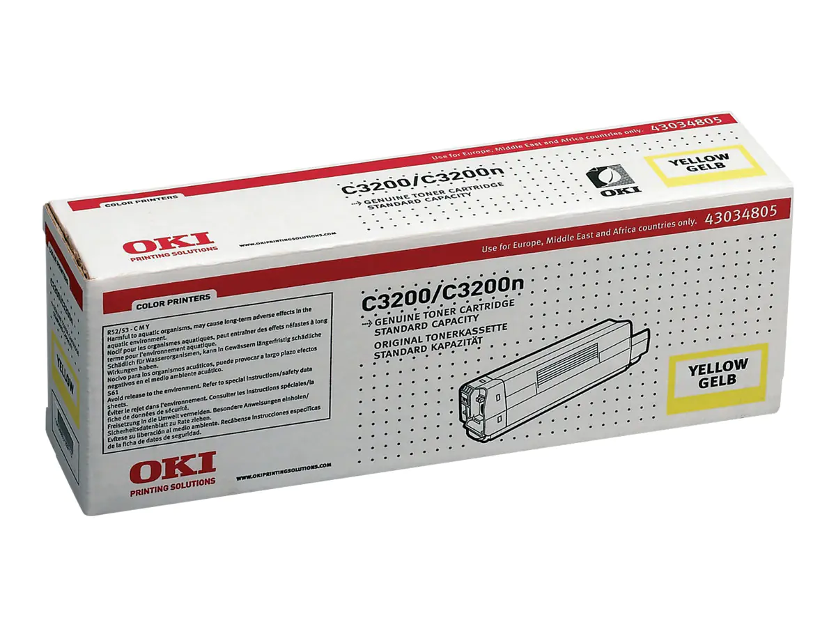 Oki Toner 43034805 Gelb 1.500 Seiten 1 Stück