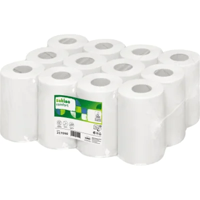 Satino Handtuchrolle comfort 20 cm x 120 m (B x L) Papier hochweiß 12 Rl./Pack.
