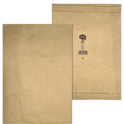 Jiffy® Papierpolstertasche Nr. 7 mit Haftklebung Kraftpapier braun 50 St./Pack