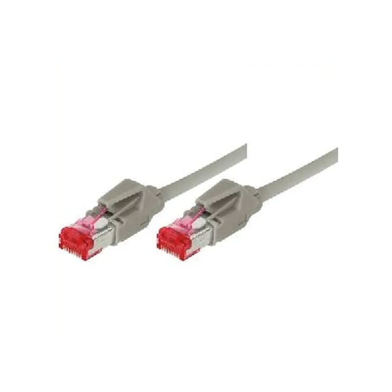 Tecline Crossover-Kabel RJ-45 (M) RJ-45 (M) 71702 SFTP-Kabel CAT 6 2 m Grau