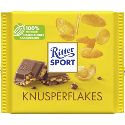 Ritter Sport Schokolade Knusperflakes 100g