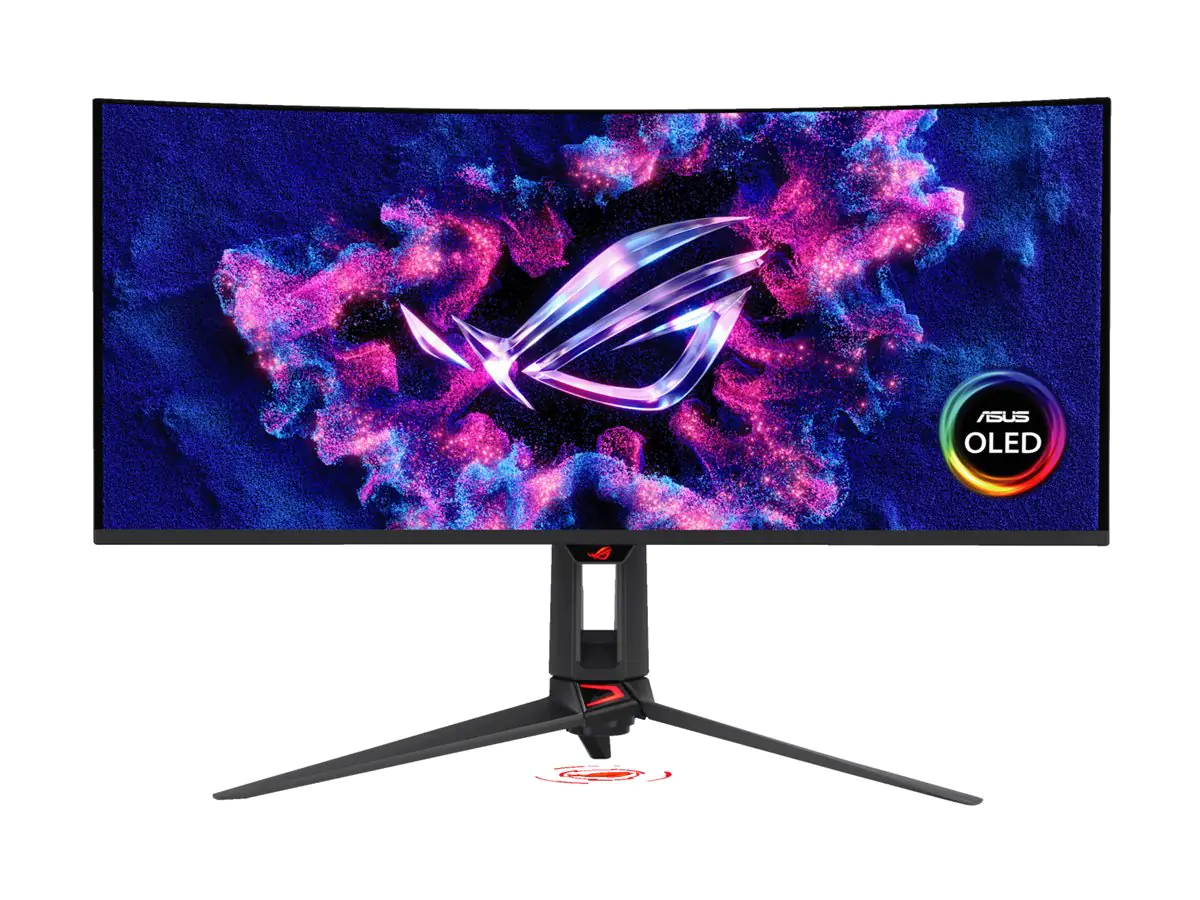 ASUS ROG Swift PG34WCDN - OLED-Monitor - Gaming - gebogen - USB - 86.4 cm (34") 90LM0CU0-B01971