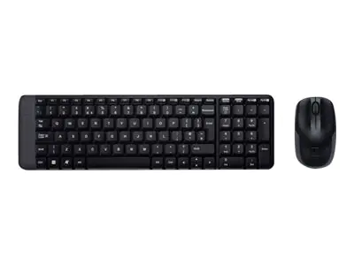 Logitech Wireless Combo MK220 - Tastatur-und-Maus-Set - kabellos - 2.4 GHz - Griechisch