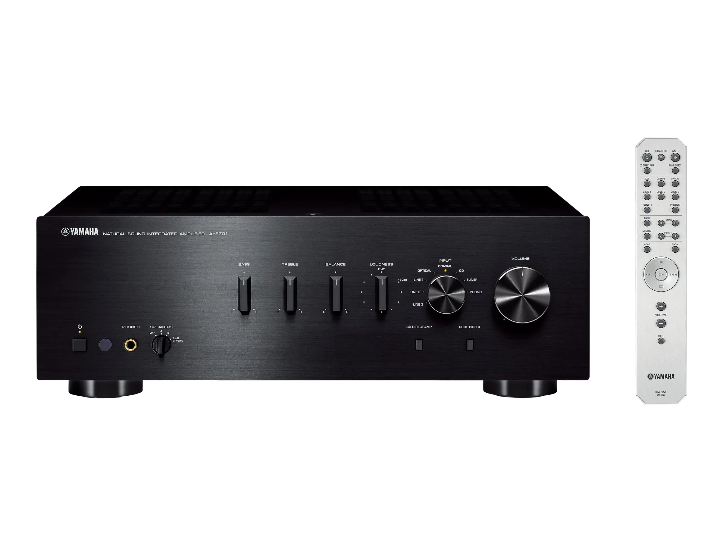 Yamaha A-S701 - Verstärker - Schwarz
