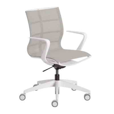 Sedus Bürodrehstuhl se:joy 39-51cm Rolle universell (für Hart- und Teppichböden) lichtgrau