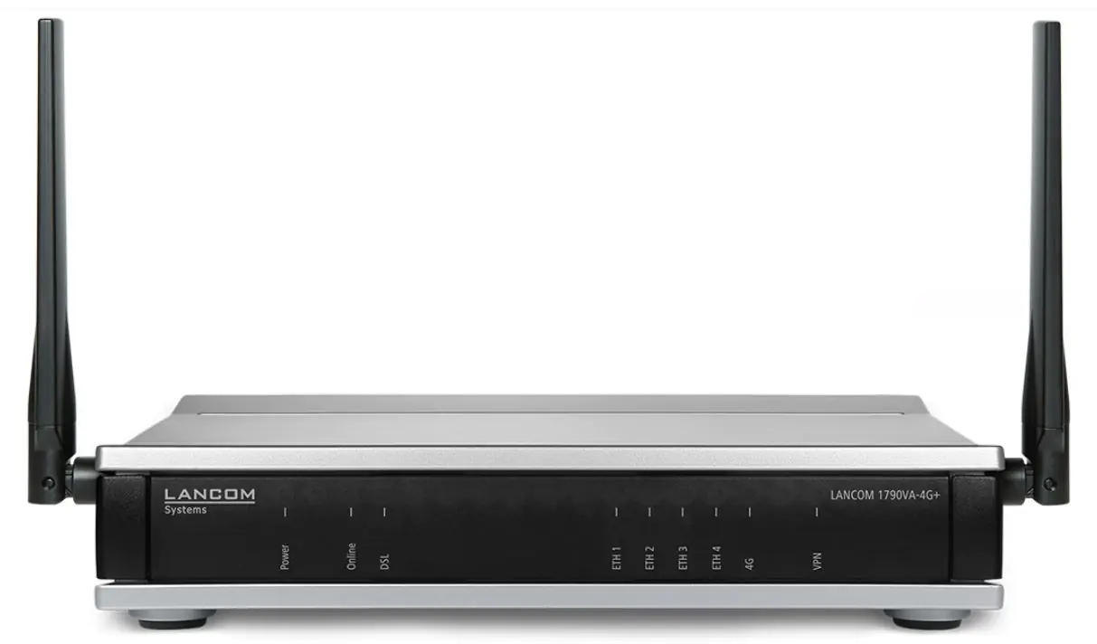 LANCOM 1790-4G+ - Router - WWAN 3-Port-Switch - 1GbE - WAN-Ports: 4 - 3G, 4G - wandmontierbar
