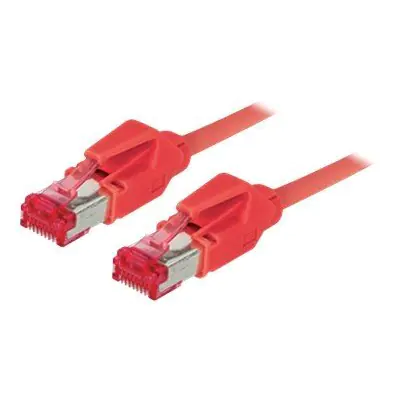 exertis Connect - Patch-Kabel - RJ-45 (M) zu RJ-45 (M) - 1 m - SFTP - CAT 6 - halogenfrei - Rot