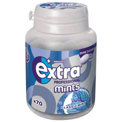 WRIGLEY'S EXTRA® Pastillen Professional Mint 70 St./Pack.