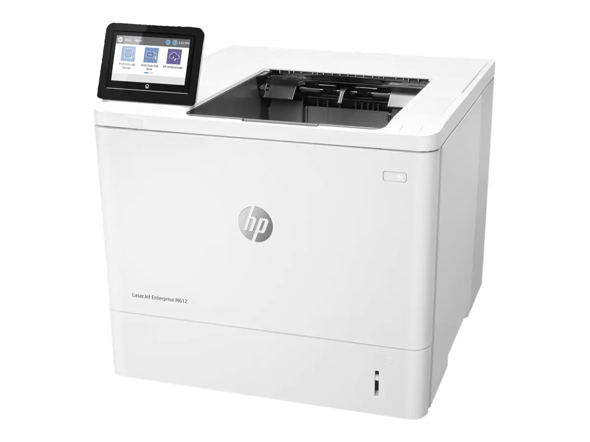 HP LaserJet Enterprise M612dn - Drucker - s/w - Duplex - Laser - A4/Legal - 1200 x 1200 dpi - bis zu 71 Seiten/Min. - Kapazität: 650 Blätter - USB 2.0, Gigabit LAN, USB 2.0-Host